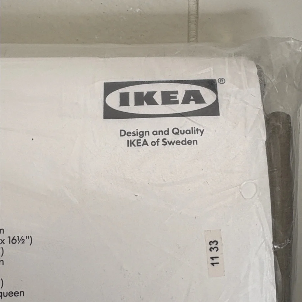 IKEA GÄSPA Twin Sheet Set in Taupe 100% Cotton New! - Picture 4 of 5